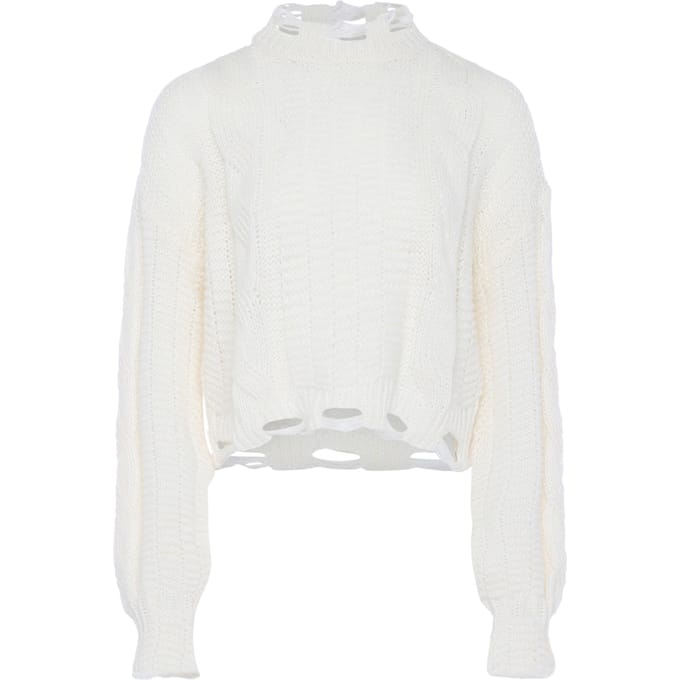 Mymo Jumper Dames wolwit