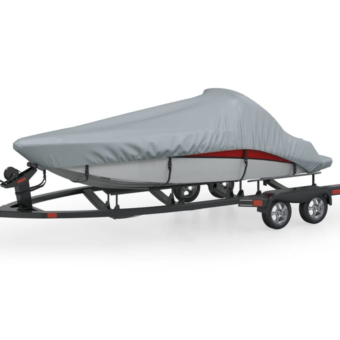 vidaXL - Boothoes - 427-488x229 - cm - grijs