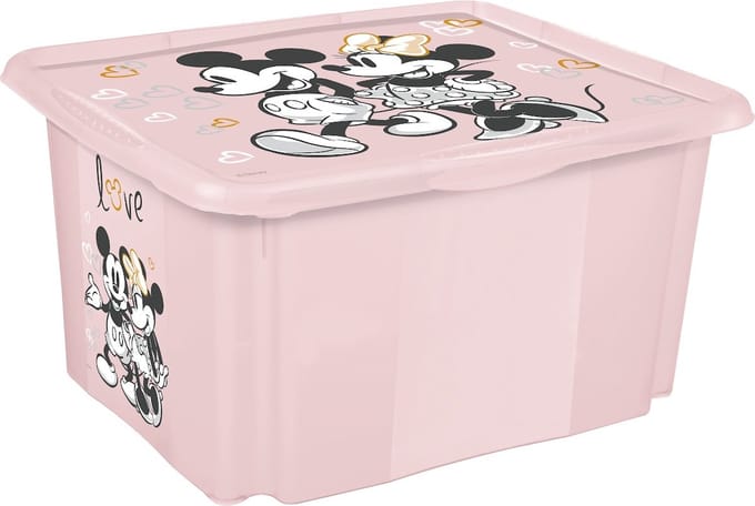 Keeeper Minnie Mouse Roze 24L Opbergbox