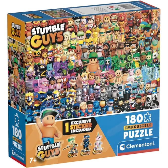 Clementoni - Kinderpuzzel - 180 Stukjes - Impossible Square Box Stumble - Puzzel Voor Kinderen - Vanaf 7 Jaar