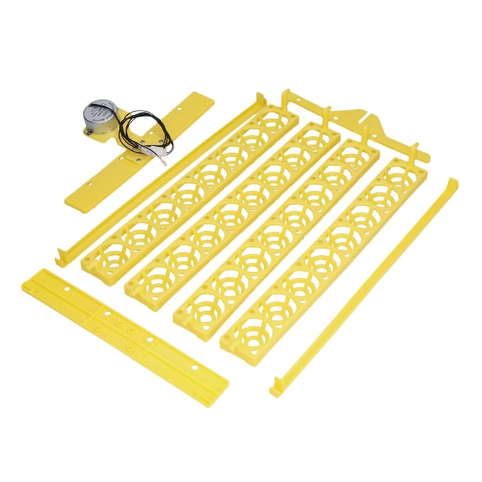 Automatische Eierkeerder Handige 32 Eieren Plastic Lade Draaiende Broedmachine voor Kip Gans 12V