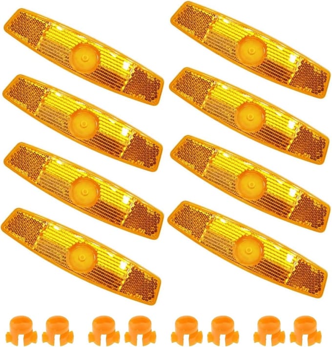 Fietsspaakreflectoren - 8 Stuks - Fietsreflectorset - Veiligheidsreflectoren Voor Mountainbikes