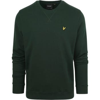 Lyle & Scott Trui Donker Groen - Maat XXL - Heren - Sweaters