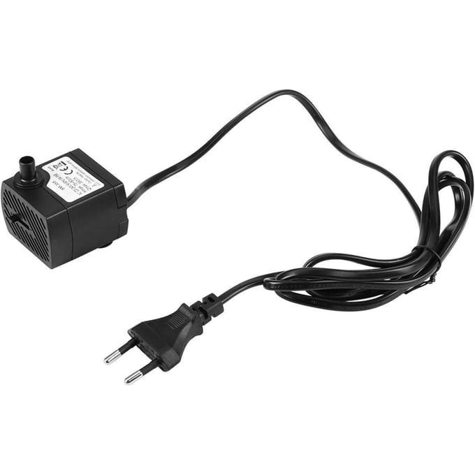 Mini Ultra Stille Dompelwaterpomp Visvijver Aquarium Tank Fontein black