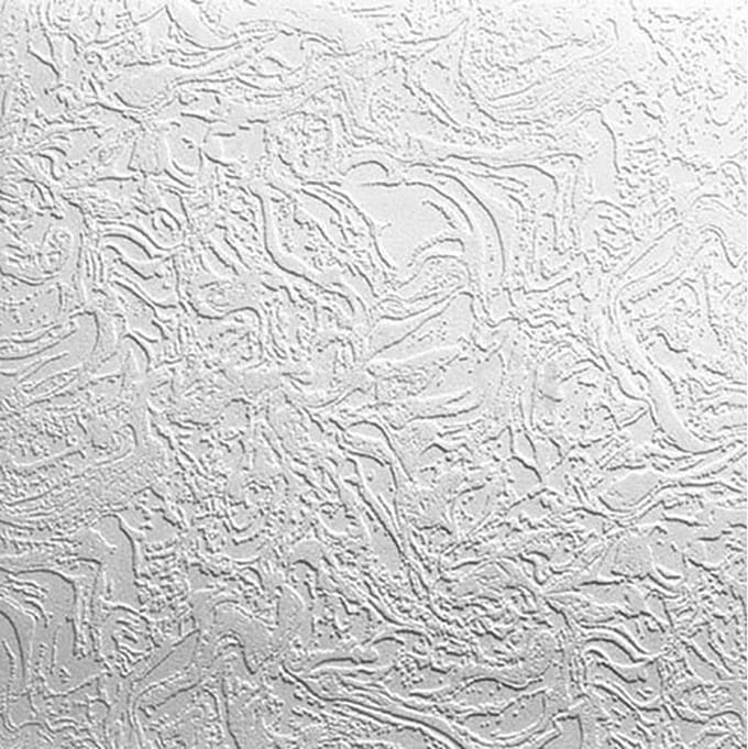 Decoratieve Platen - Plafondpanelen Muurpanelen - Muren en Plafonds Afwerken - 3D-effect Warmte-isolerend - 50x50 cm - Wit