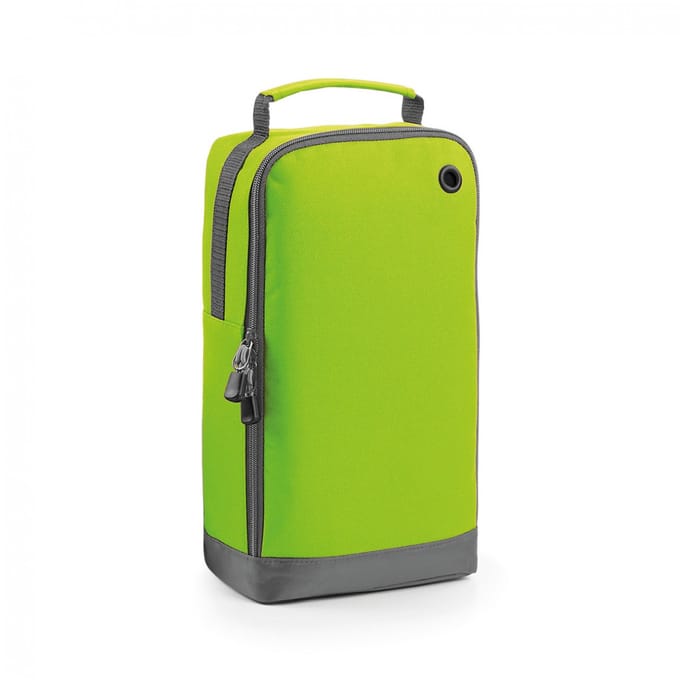 Bagbase DeLux Schoenentas Lime Green 8 Liter