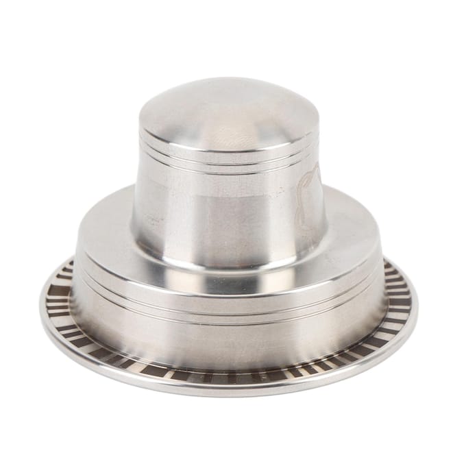 Herbruikbare Capsule Adapter PP SUS Navulbare Koffiecapsule Adapter Converter voor Koffiemachine L white
