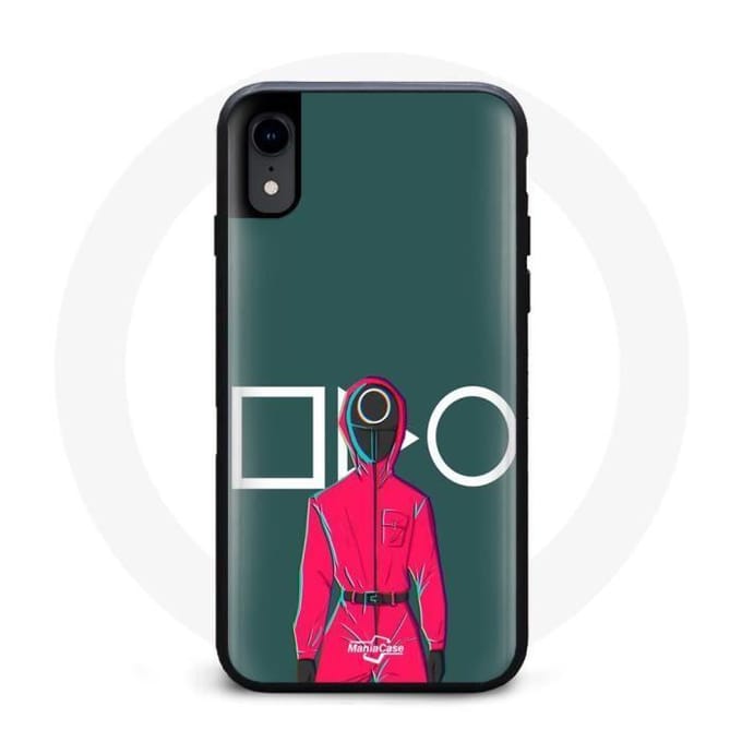 Coque Iphone XR Squid Game play Square