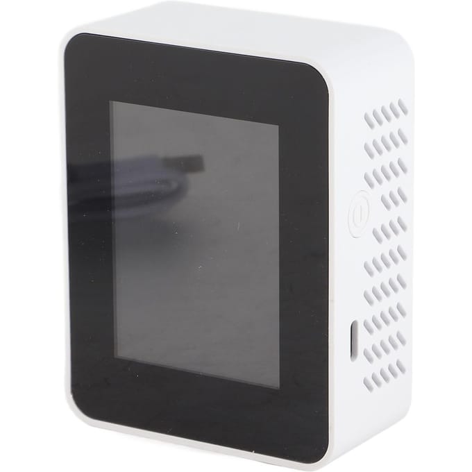 2CO1T LCD CO2-detector Digitale Temperatuur- en Vochtigheidsdetector met Alarm Draagbaar en Realtime wit