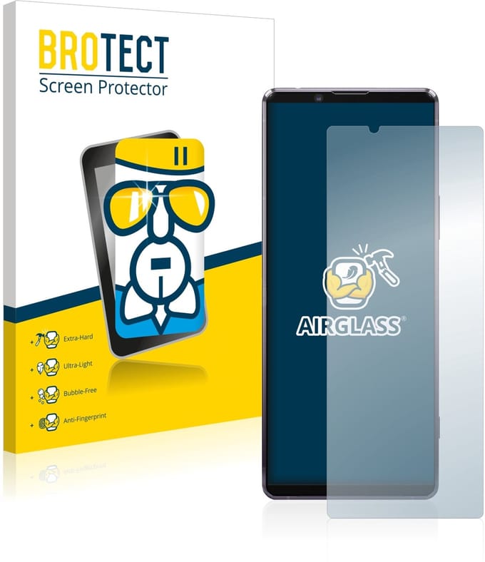 Screenprotector voor Sony Xperia 1 II Beschermglas transparant