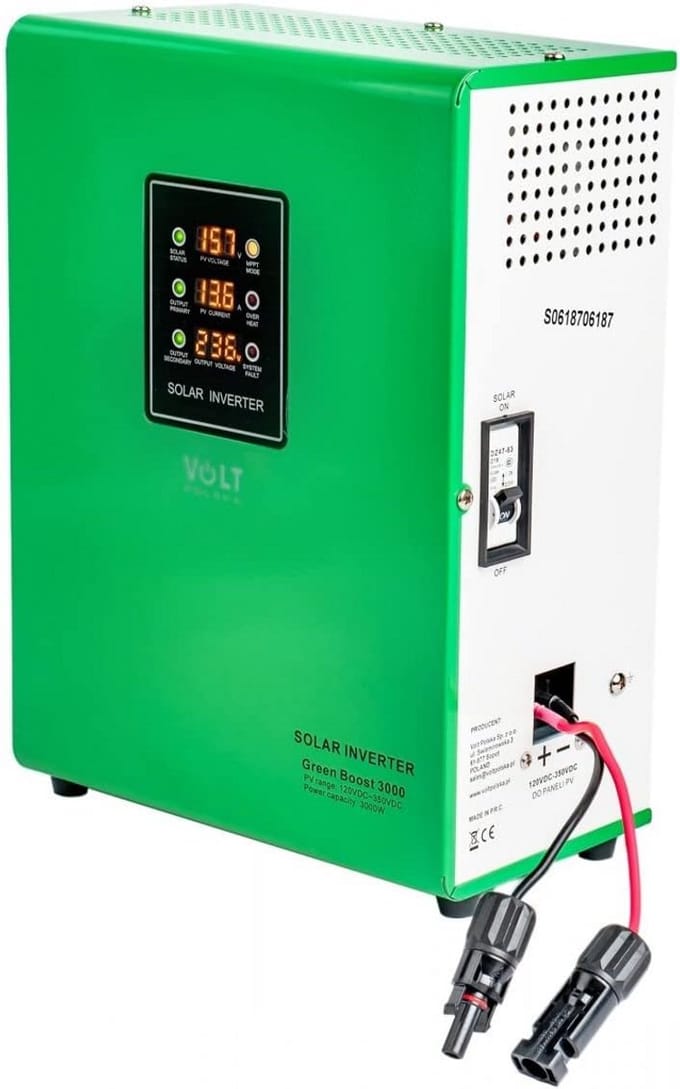 Zonnepaneel Omvormer MPPT 3000 Watt voor Thuisgebruik