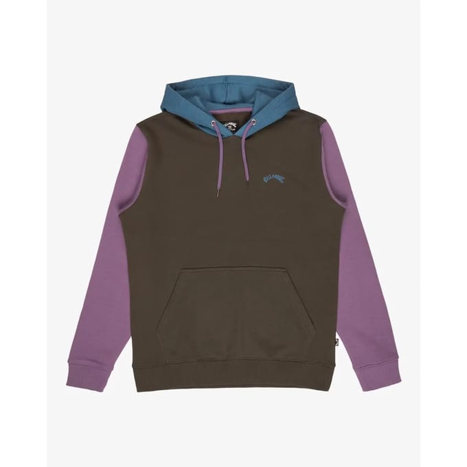 Billabong Arch Block Hoodie Groen S Man