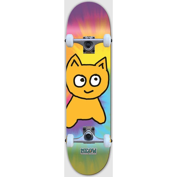Meow Skateboards Big Cat Soft Top Tie 7.25" Complete