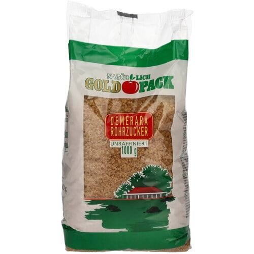 Gold Pack Rohrzucker unraffiniert 1000 g