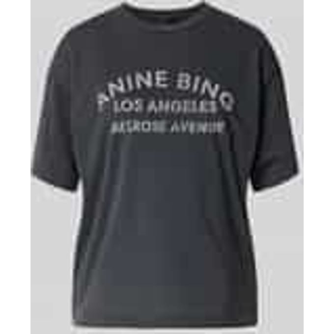 relaxed fit t-shirt met logoprint