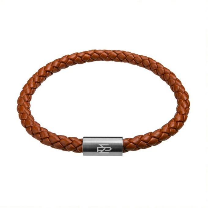 Paul McNeal MB0024SO Lederen Armband Lengte 21cm