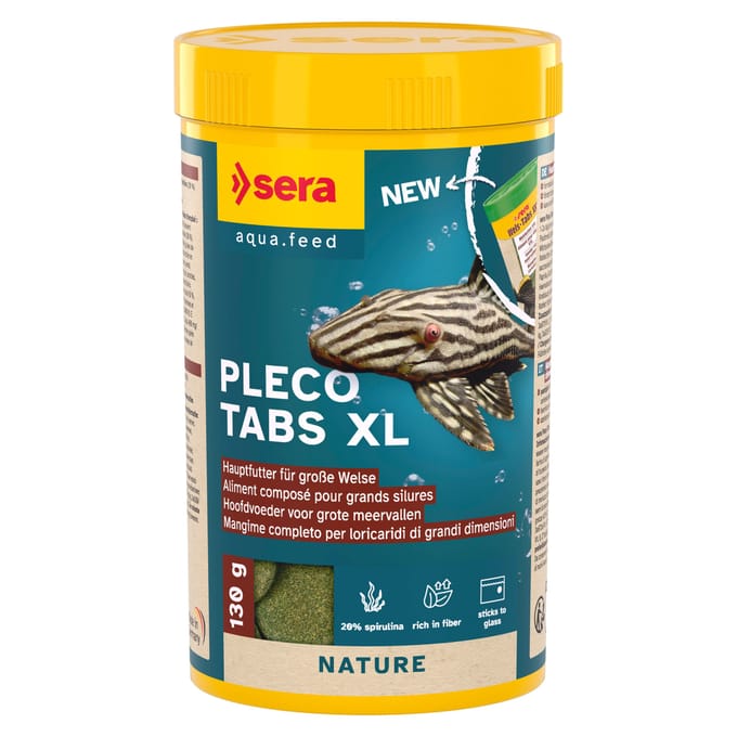 Sera Wels-Tabs XXL Nature - Dubbelpak: 2 x 250 ml