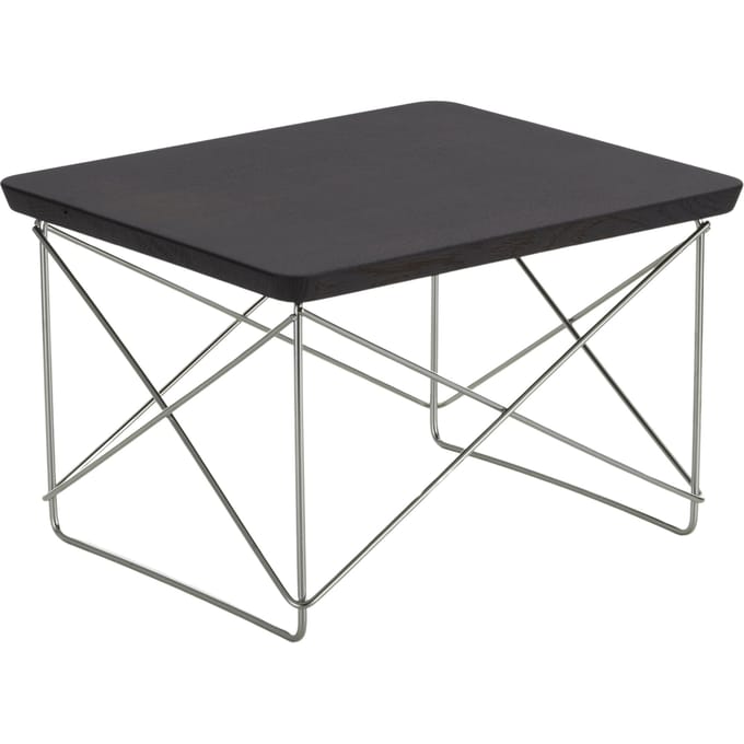 Vitra Bijzettafel LTR - VitraEicheDunkelMassiv - VitraEdelstahl