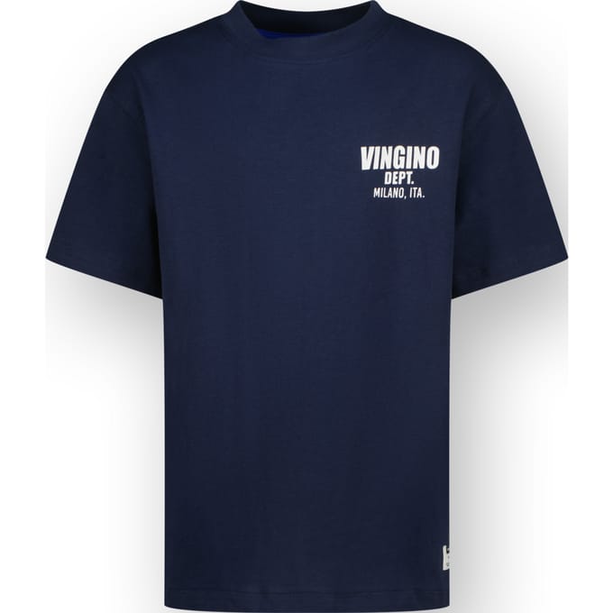 Vingino Basic-oversized Dark Blue Taglia: 8 | T-shirt Outlet | Unisex | Blu