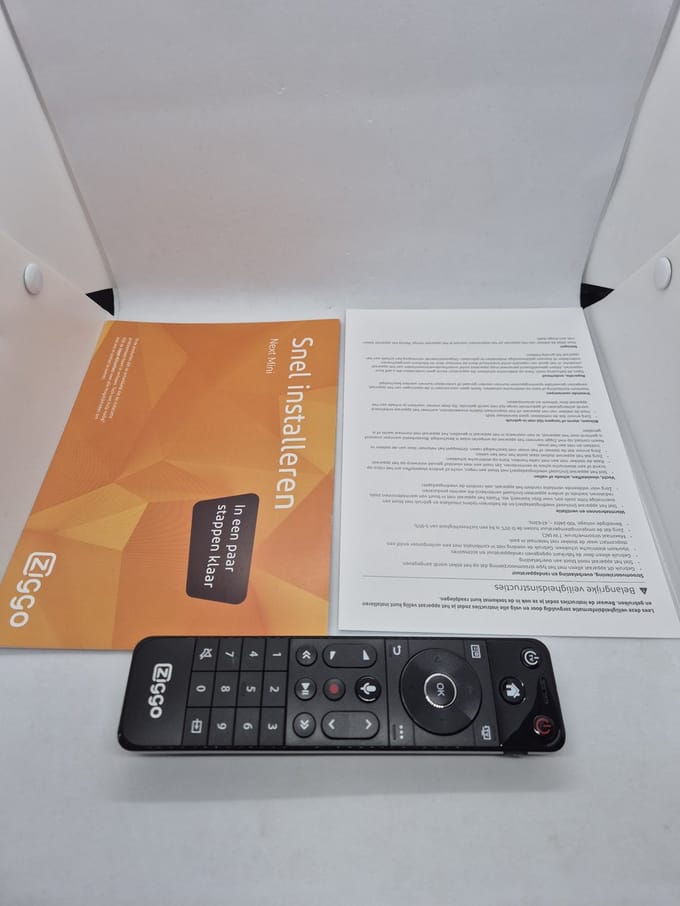 Afstansbediening geschikt voor Ziggo next Mini tv box