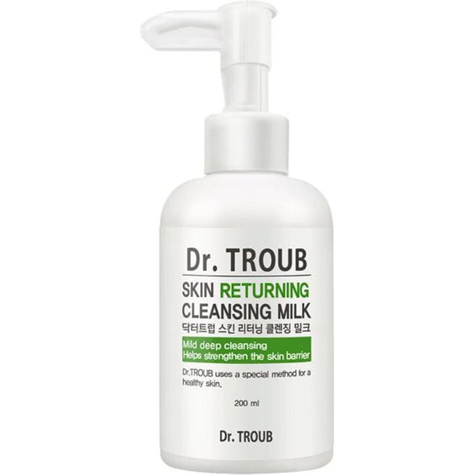 [SIDMOOL] Dr. Troub Skin Returning Reinigingsmelk 200ml white
