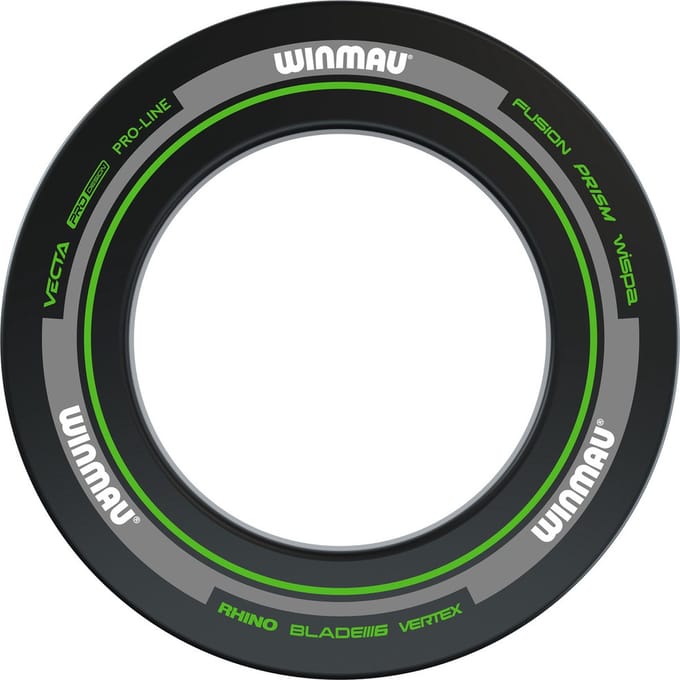 Winmau Advance Black Green Dart Surround