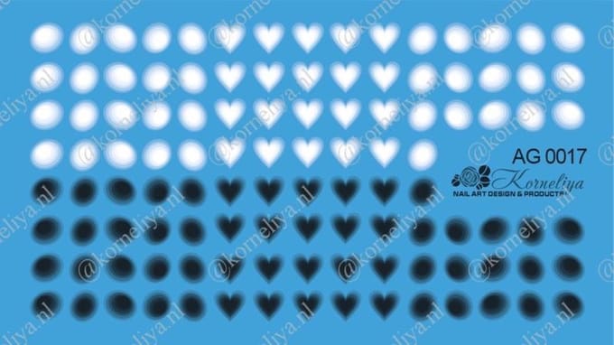 Korneliya Airbrush Waterdecal AG 0017 combi