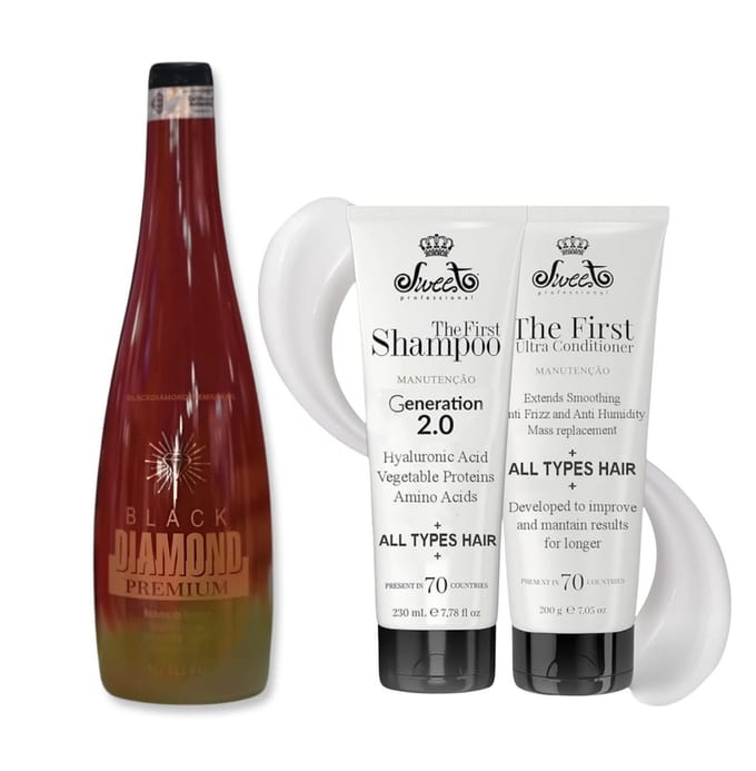 ***** Black Diamond Premium 1000 ml & Onderhoudskit Sweet professionele
