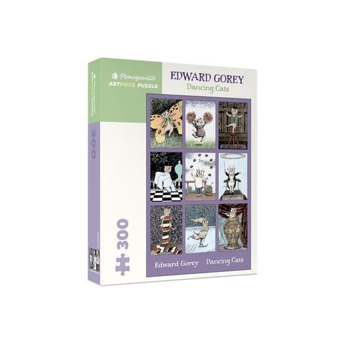 Edward Gorey: Dancing Cats 300-Piece Jigsaw Puzzle - Edward Gorey