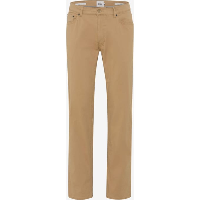Brax Heren Jeans  Style COOPER, lichtbruin, maat 40/30