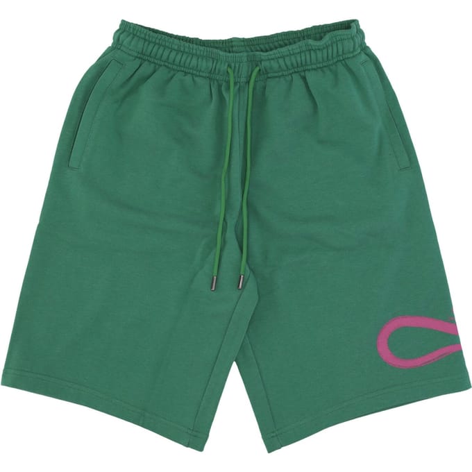 Trainingsbroek voor heren Logo sweatshort Groene fles