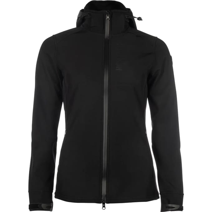 Softshell Rijjacket met Capuchon Meisje HKM Crew