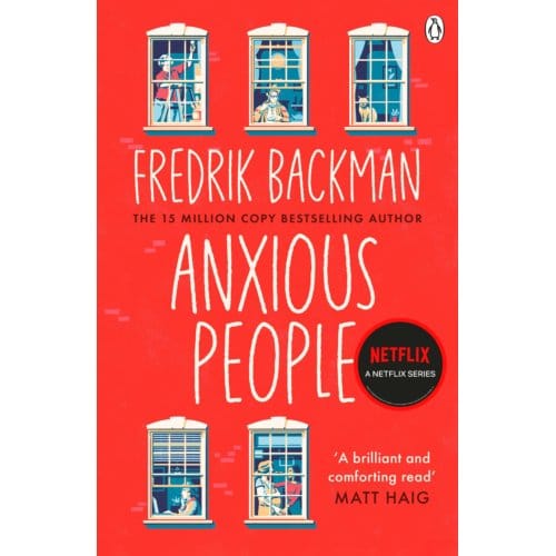 Angstige Mensen door Fredrik Backman Paperback Boek 9781405930253