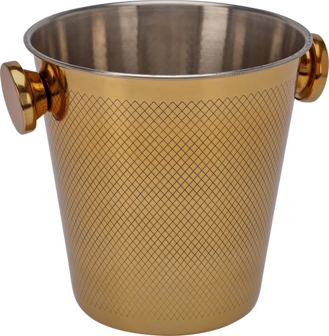 Home & Styling Champagne/Wijnkoeler RVS - Ø22cm - Goud