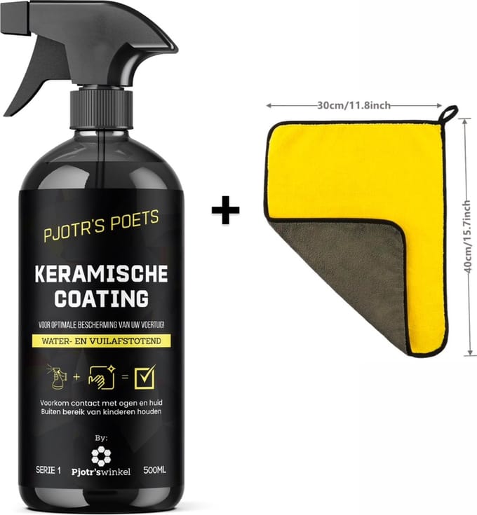 PJOTR’S POETS CERAMIC COATING SPRAY + GRATIS POETSDOEK