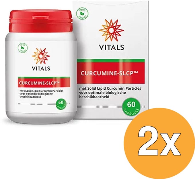 2x Vitals Curcumine SLCP (60 capsules)