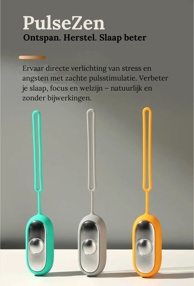 PulseZen Slaaphulp | Kalmeermiddel | Pulsstimulatie | Smaragdgroen