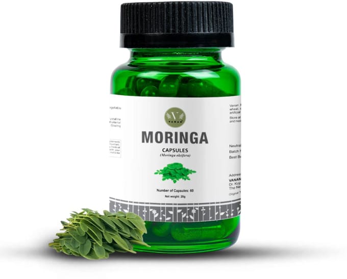 Vanan Moringa Capsules (60 capsules)
