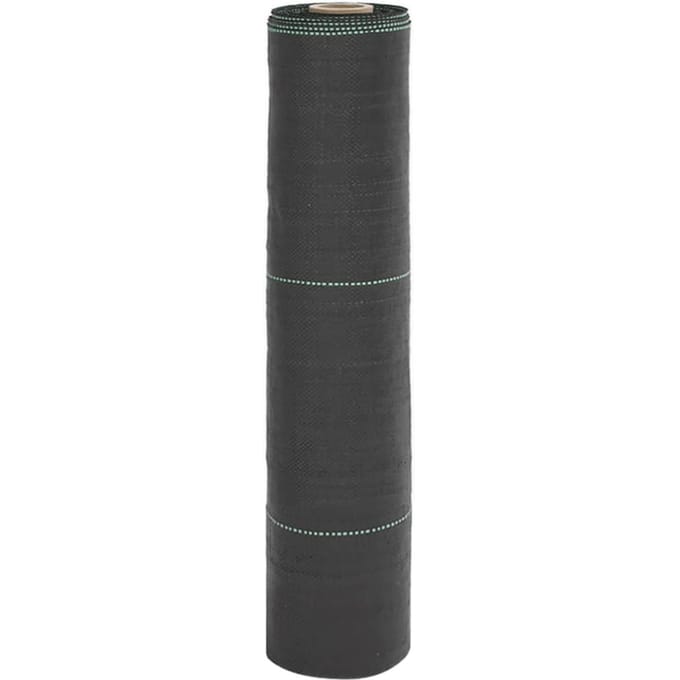vidaXL - Worteldoek - 0,5x50 - m - polypropeen - zwart