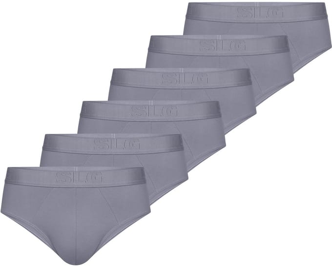 sloggi Heren slip / onderbroek 6 pack SLG Base Soft