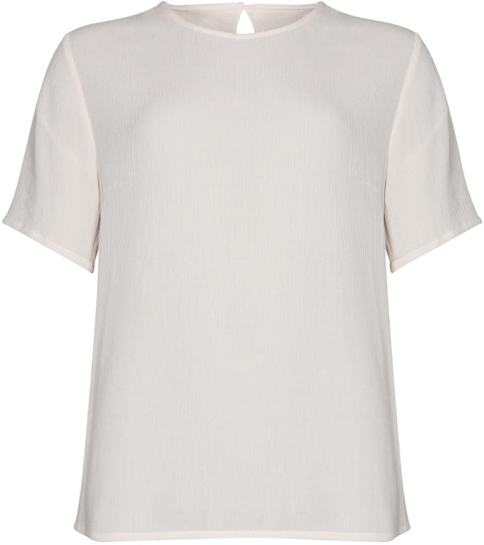 Pastunette Top Beach Basic - Viscose - Crème wit - Maat 36