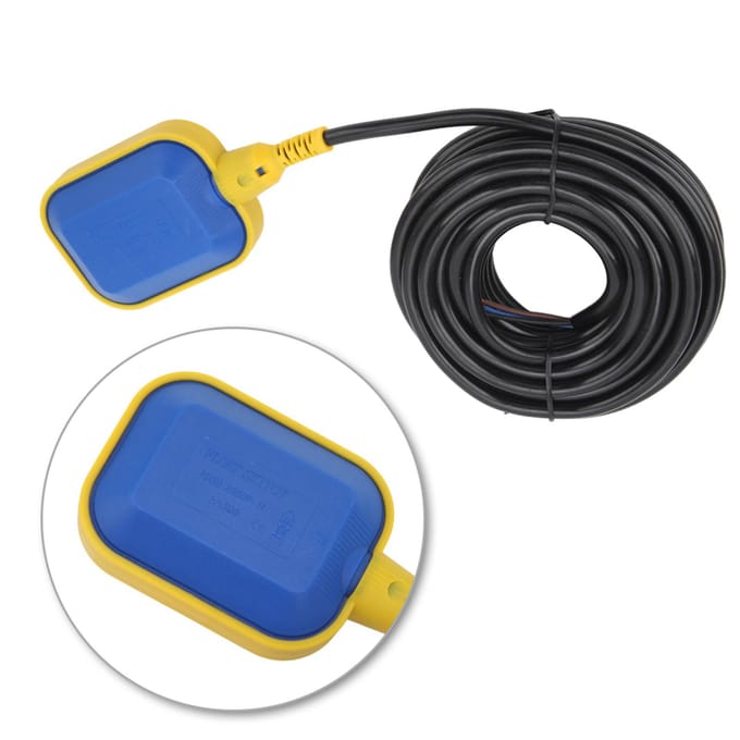 1 stuks Vlotterschakelaar met 10 meter kabel Automatische besturing Pompen Dompelpomp