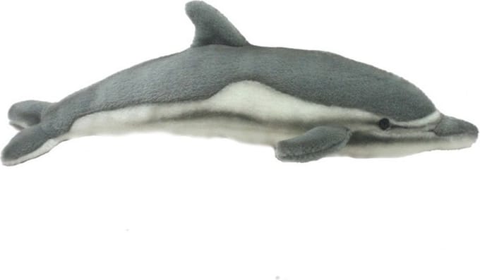 Hansa Knuffel dolfijn - 40 cm - pluche - dolfijnenknuffel - knuffeldier - realistisch