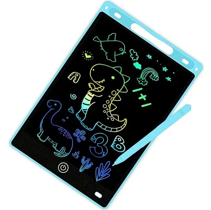 Uitwisbare teken tablet blauw - kinderen - tekenen - kind - educatief