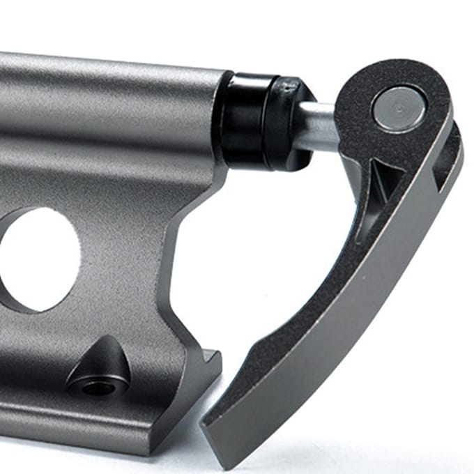 Support de Fourche Avant de Vélo à Dégagement Rapide Alliage d'Aluminium Roulement Solide Bloc de Fourche de Vélo de Toit de Voiture