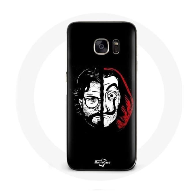 Hoesje voor Samsung Galaxy S7 Edge La casa de papel El Profesor Mask Split