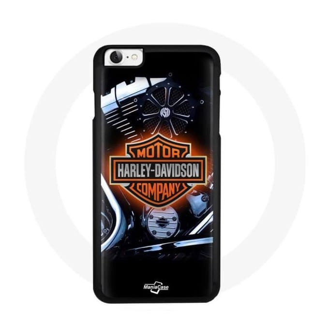 Coque - Maniacase - Iphone 5 - Noir - Souple - Harley Davidson noir