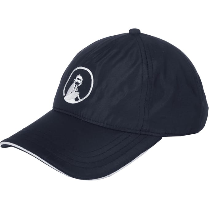 Quiet Please Court Cap Kinderen-Donkerblauw,Wit