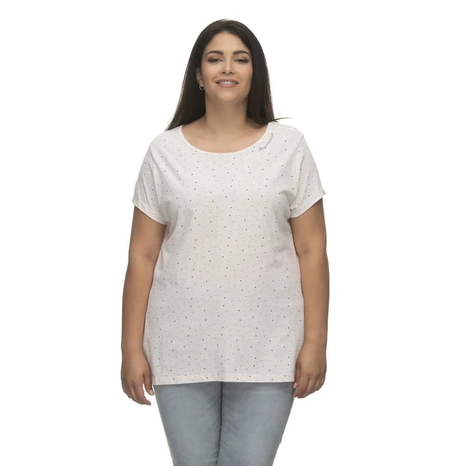T-shirt dames Ragwear Mintt Dots Plus