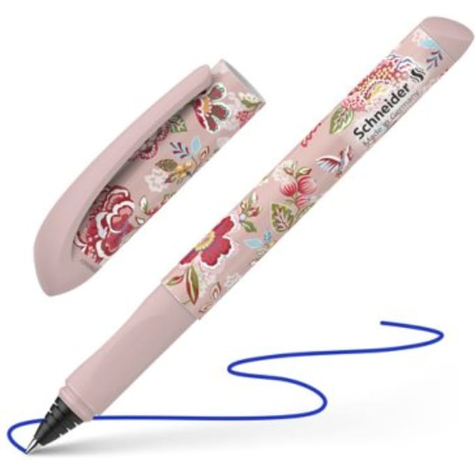 Schneider rollerball voice flowers roze